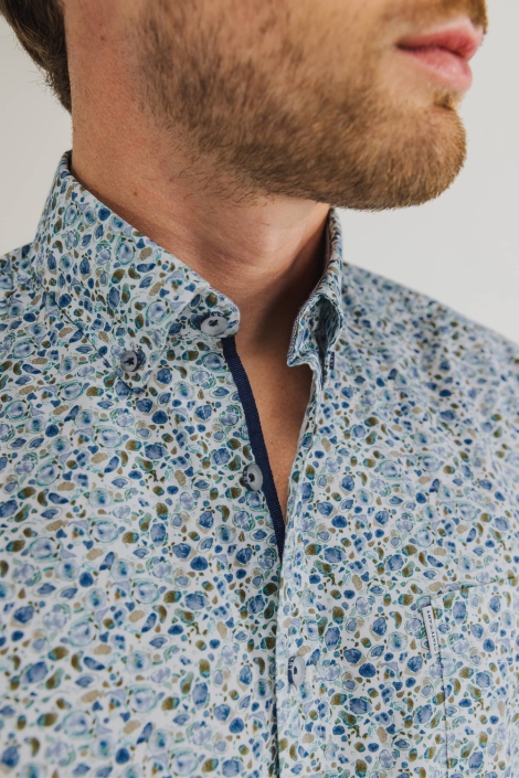 State of Art shirt ss print popli